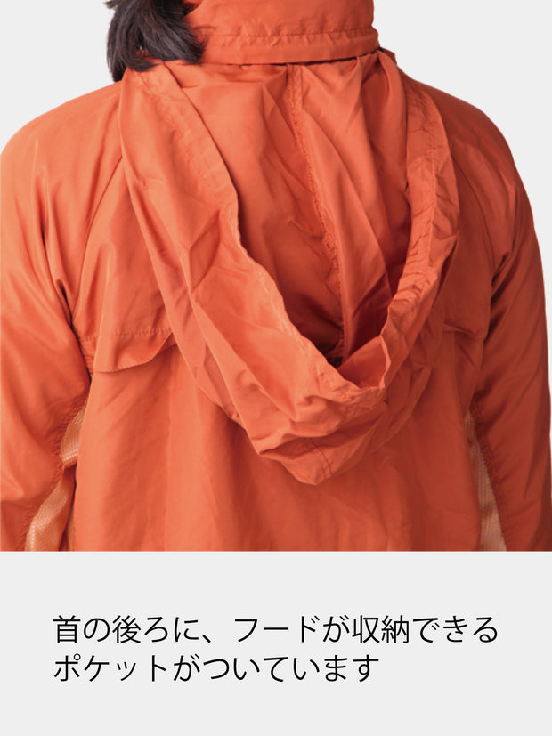 【40%OFF】 インセクトシールド　虫よけファンタスティックUVジャケット　オレンジ